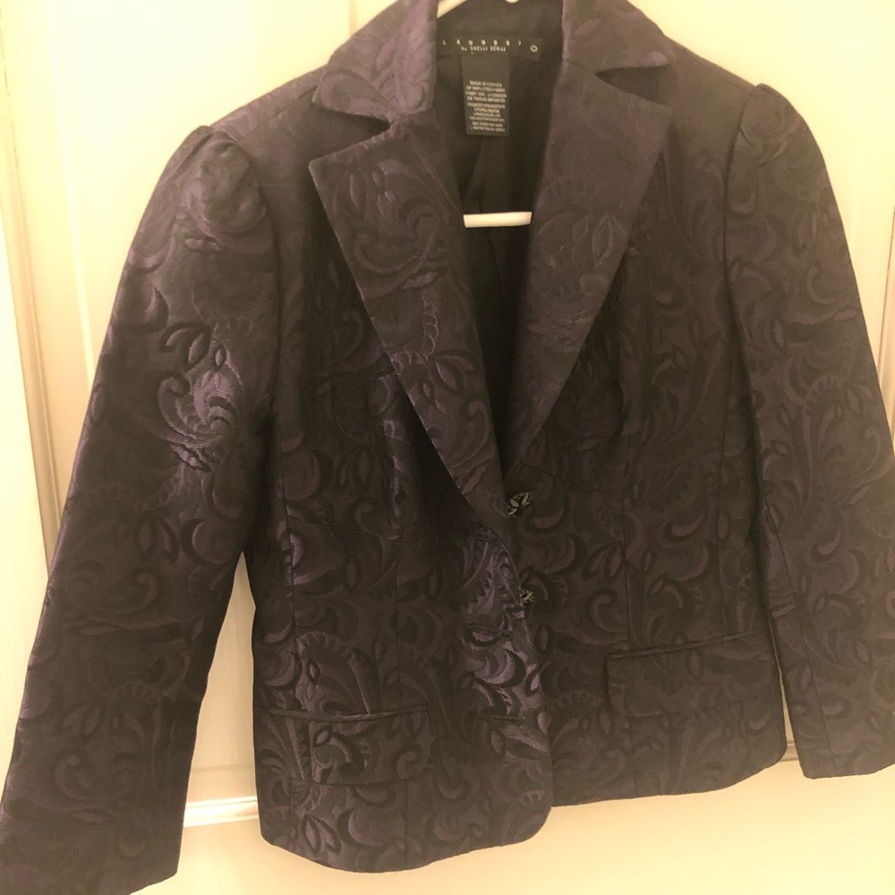 Purple Blazer